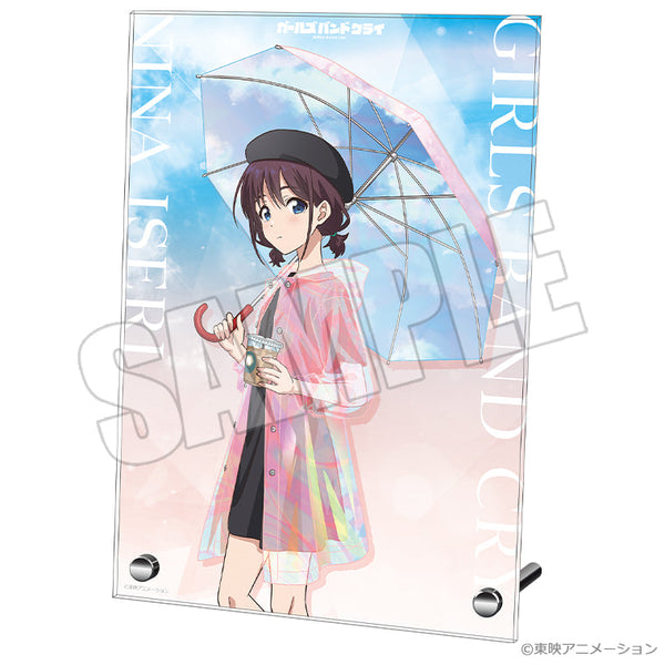 『ガールズバンドクライ』A4アクリルプレート 虹待ちリフレイン 仁菜